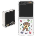 [S2B] Clear TPU+PC Bumper Case Galaxy Z Flip6 – Crystal Clear, Shock-Absorbing, Camera & Button Protection for Galaxy - Made in Korea